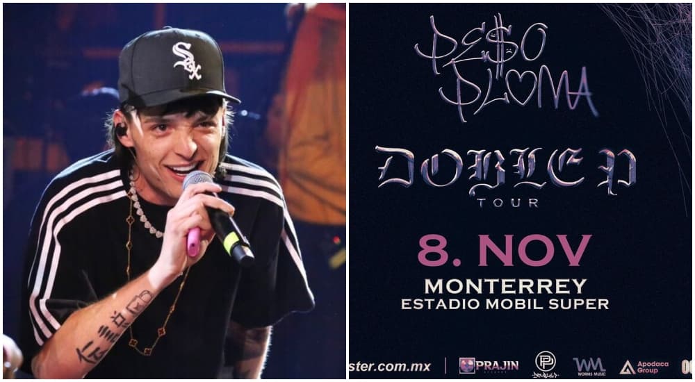concierto peso pluma en monterrey 2023 estadio mobil super