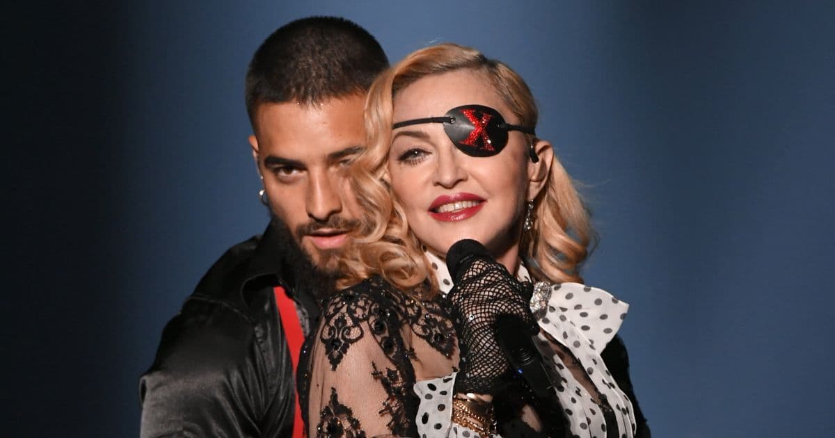El colombiano Maluma rememora una de las escenas más comentadas del video musical Medellín junto a la icónica Madonna.
