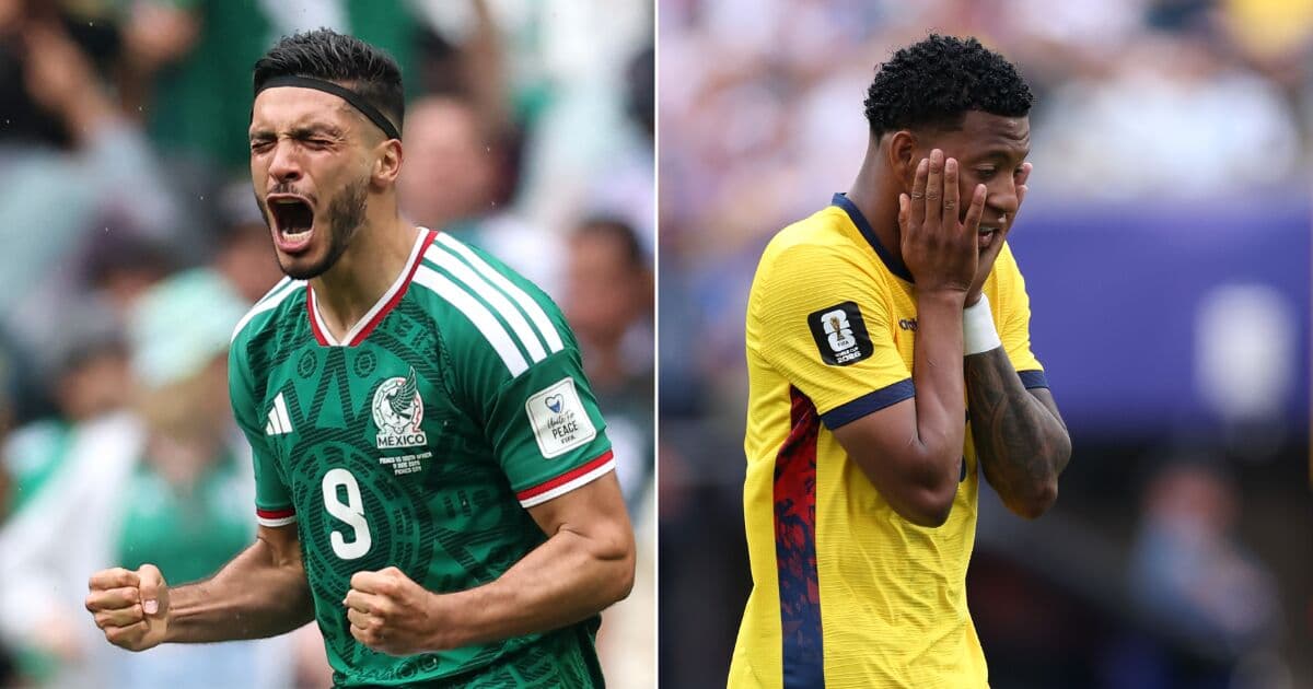 El partido entre México y Ecuador cobra relevancia en la historia del fútbol mundialista.