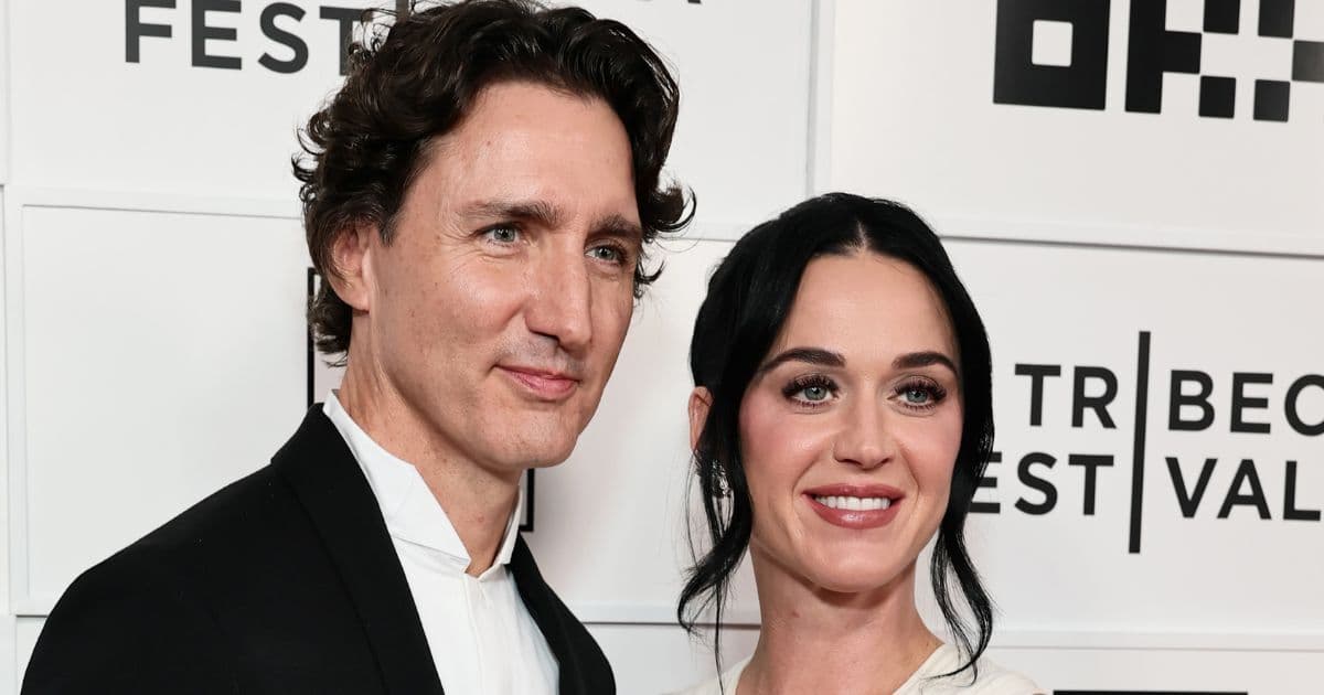 Katy Perry y Justin Trudeau hicieron su primera aparición juntos en la alfombra roja del Festival de Tribeca.