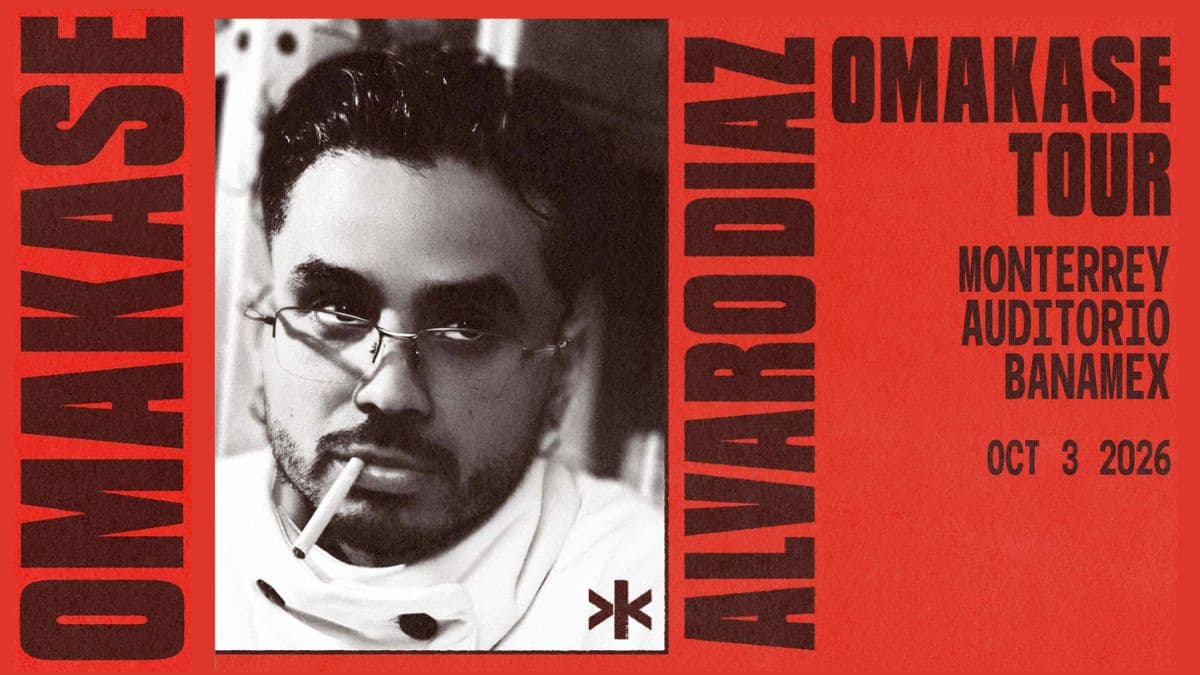 Publicidad Alvaro Diaz Omakase tour auditorio banamex 2026
