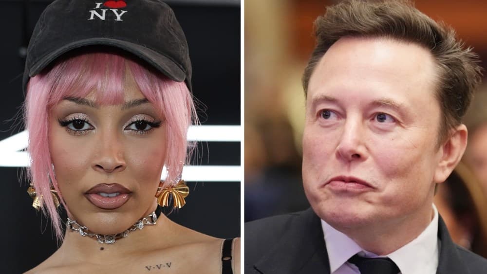 La cantante Doja Cat comparó a Elon Musk con un Ewok mientras expresaba su descontento en X.