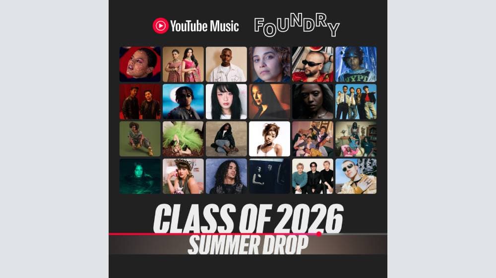 Julia Wolf, RaiNao y Kelela destacan entre los nuevos talentos en la clase Foundry de YouTube Music.