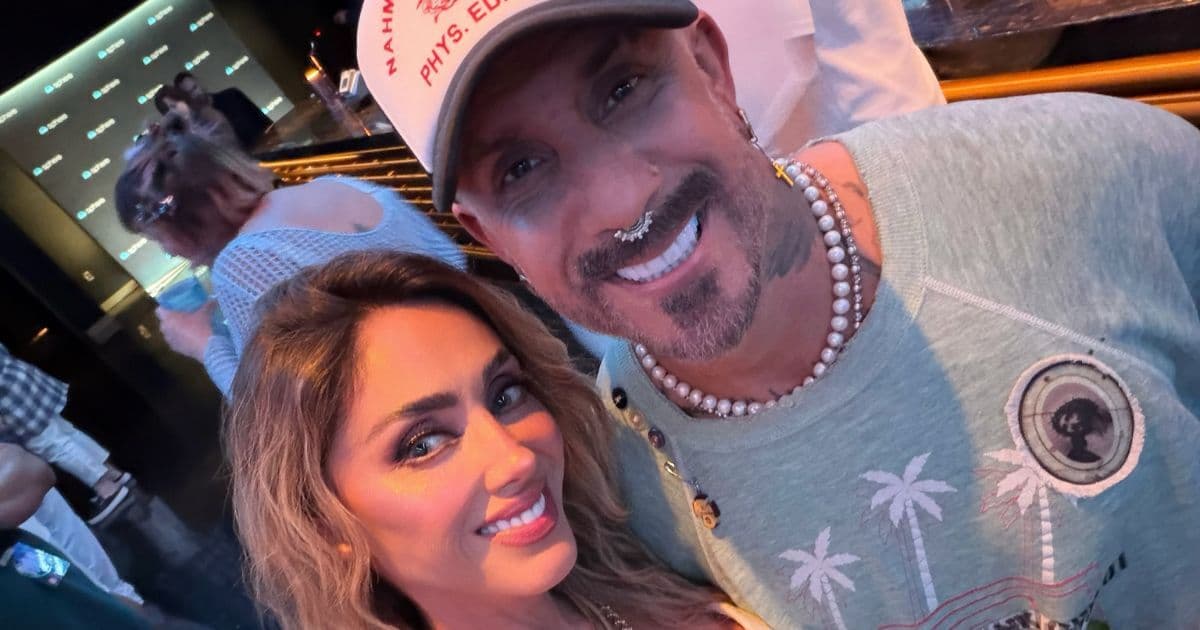 Anahí compartió su anhelo cumplido al encontrarse con Backstreet Boys en Las Vegas.