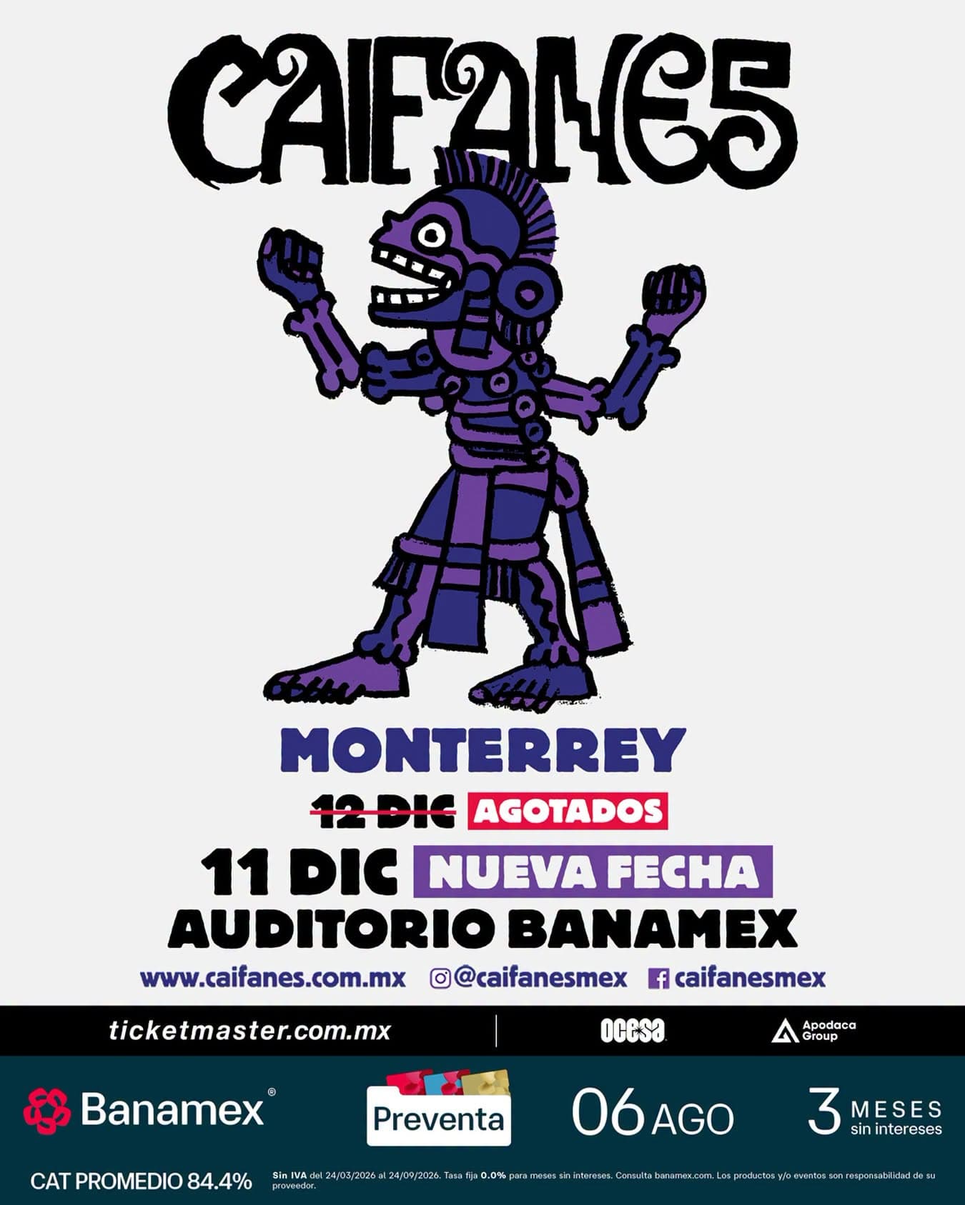 Concierto Caifanes en Monterrey