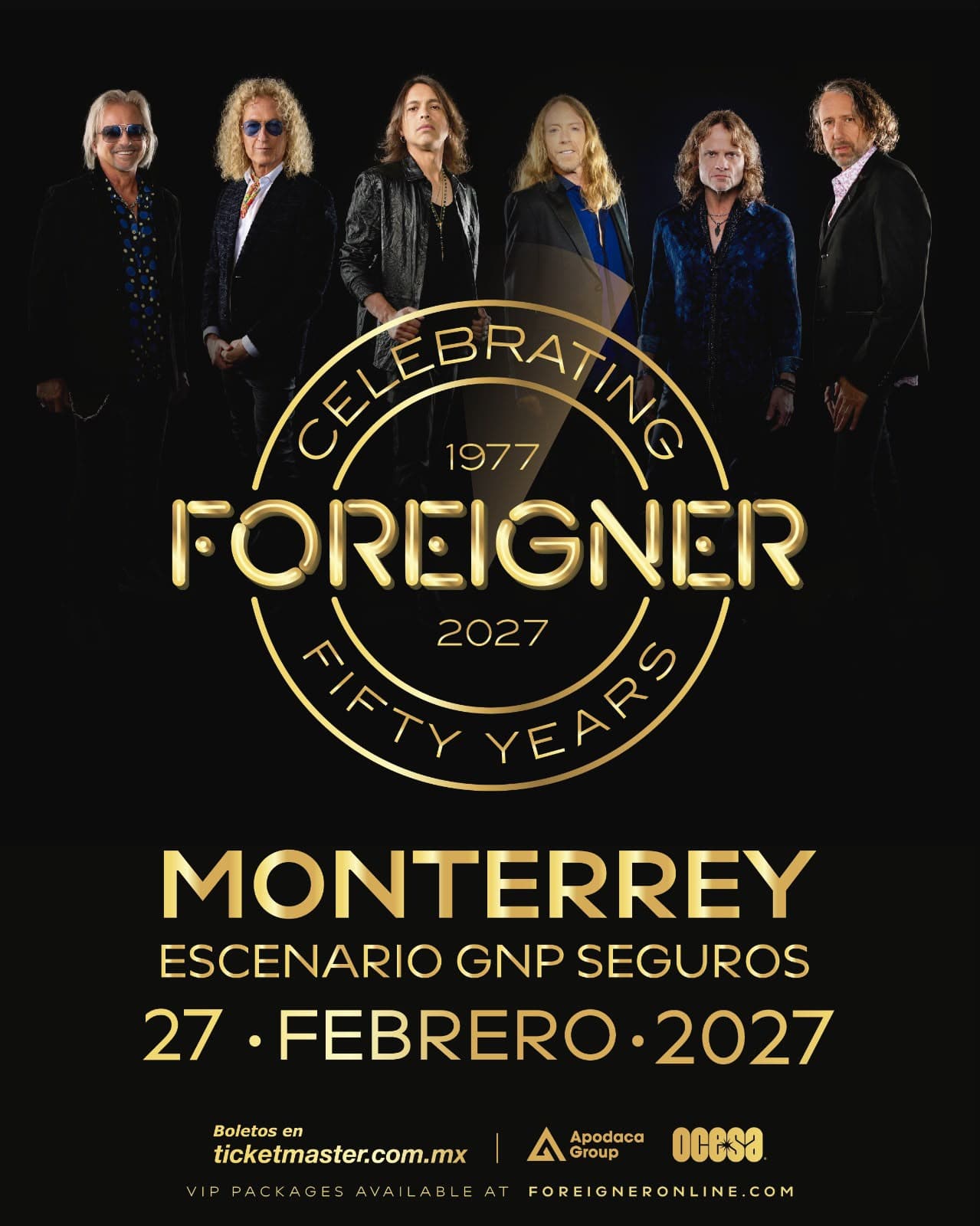 Concierto Foreigner en Monterrey