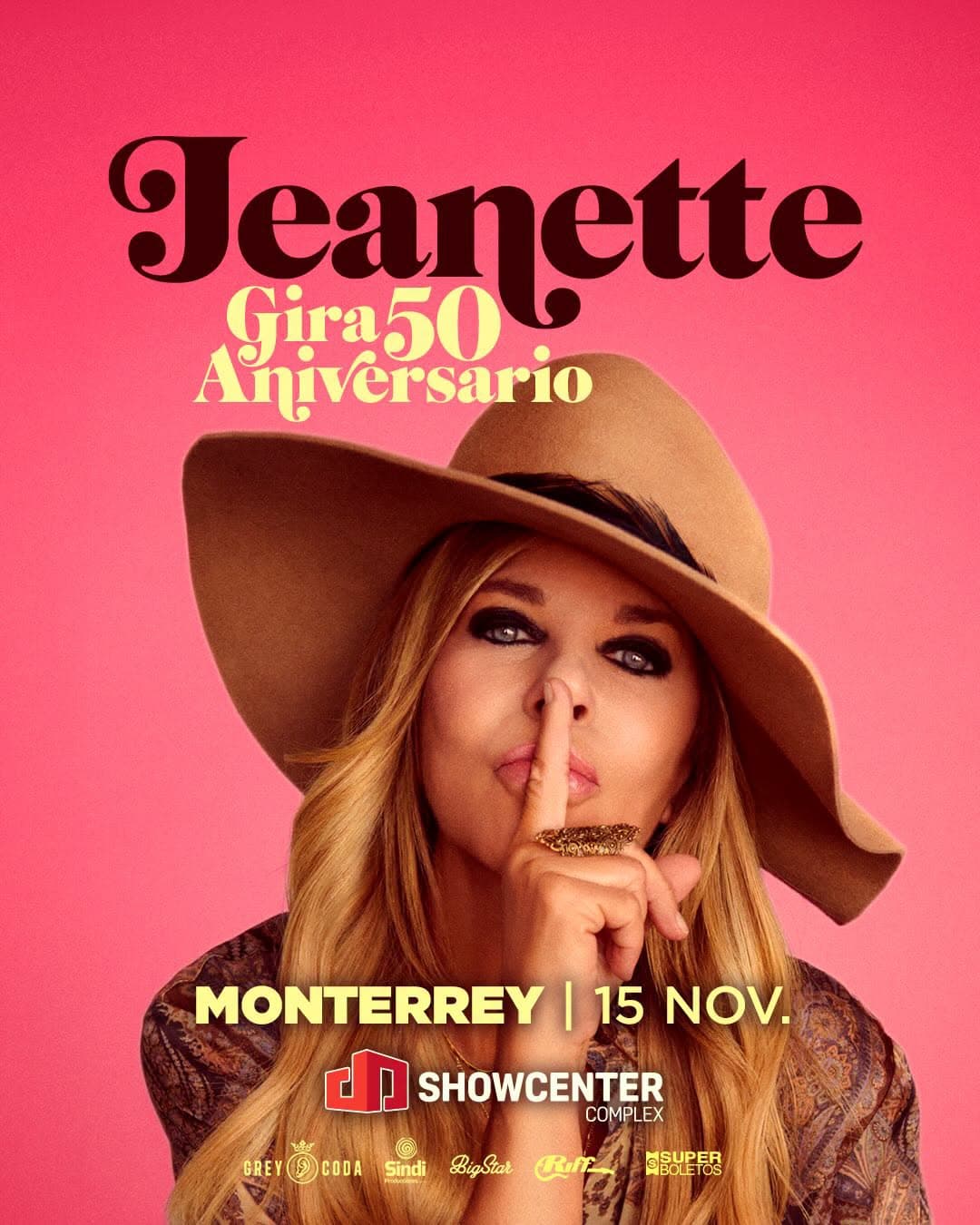 Concierto Jeanette en Monterrey