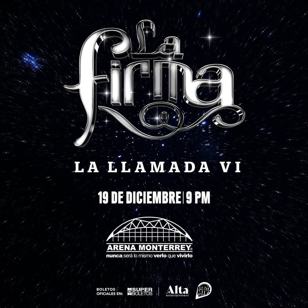 Concierto La Firma en Monterrey