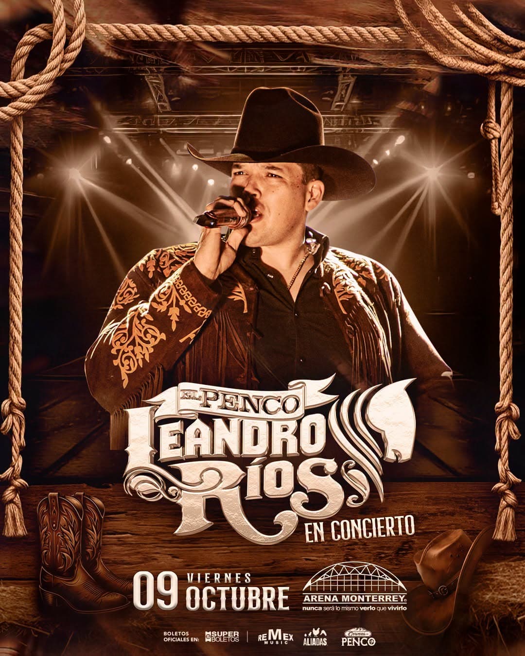 Concierto Leandro Ríos en Monterrey