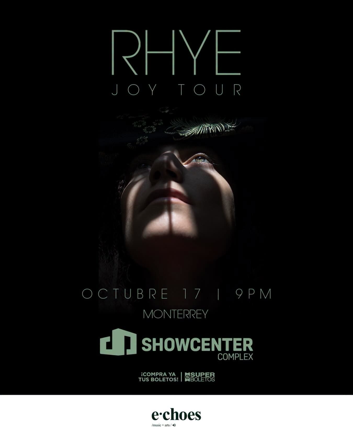 Concierto Rhye en Monterrey