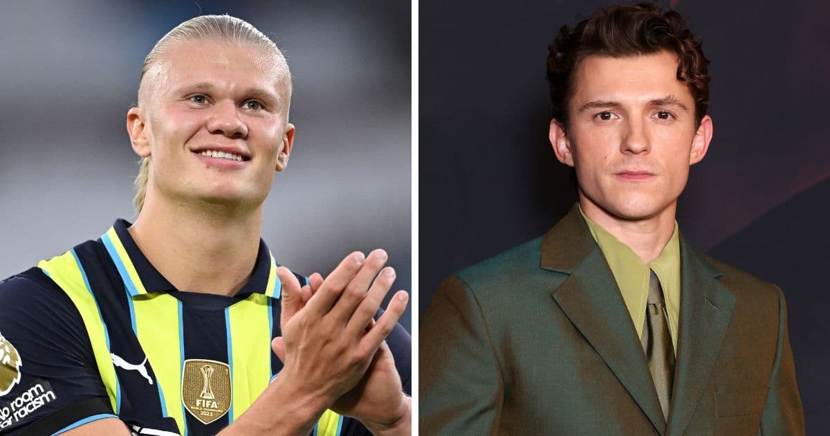 El futbolista Erling Haaland dejó sin respuesta un mensaje de Tom Holland al no conocerlo.