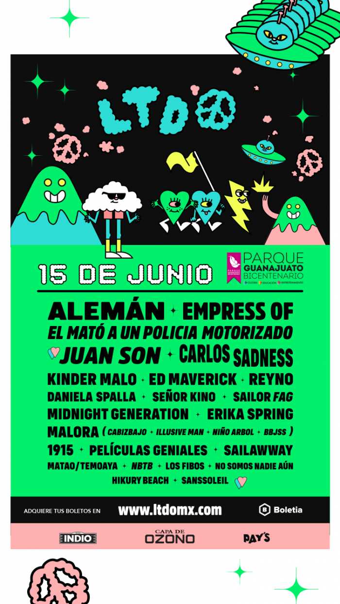 Lineup Festival Latido 2019