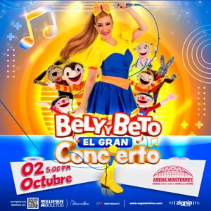 Bely y Beto en la Arena Monterrey, presentan El Gran Concierto