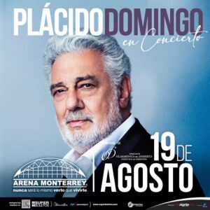 Plácido Domingo en Arena Monterrey 2022