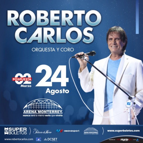 Roberto Carlos celebra 60 años de carrera en la Arena Monterrey ...