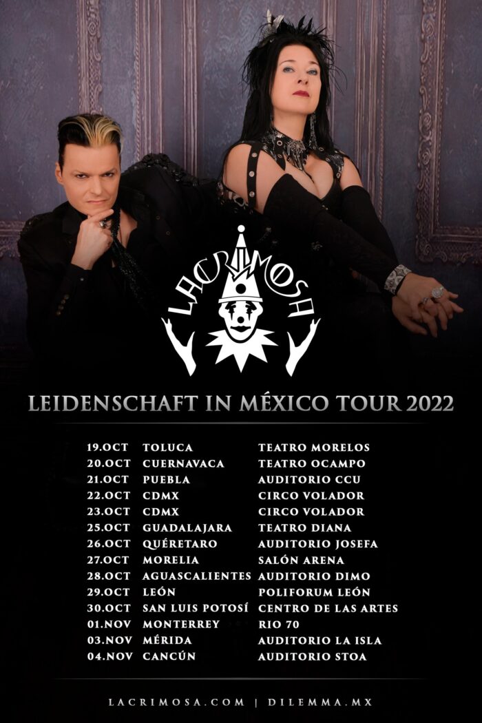 lacrimosa en monterrey mexico 2022