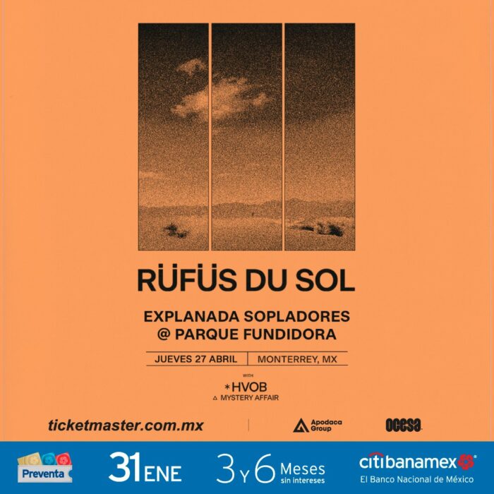 rufus du sol en monterrey