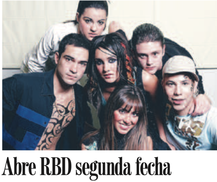 RBD EN MONTERREY 2005