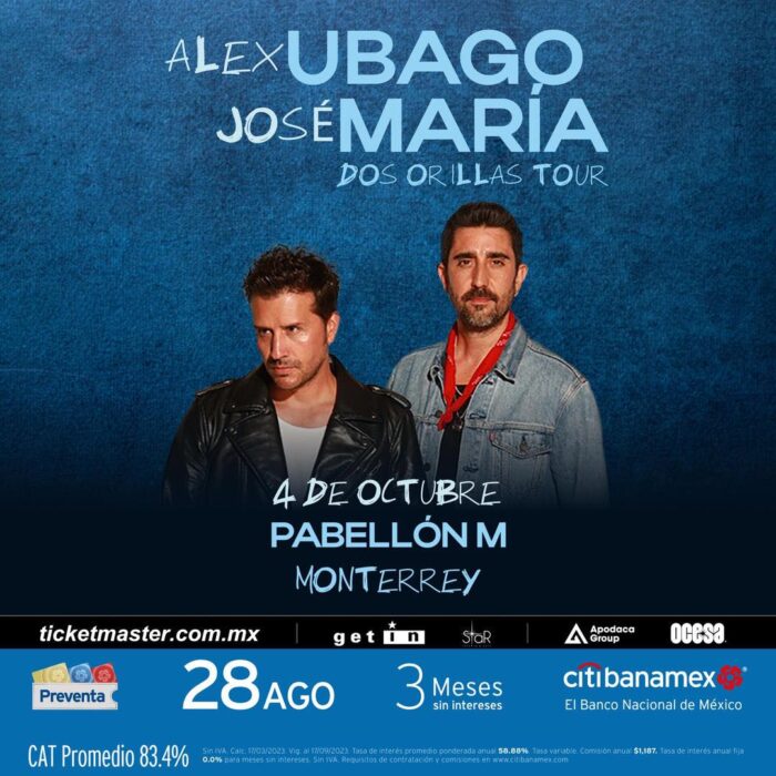 alex ubago y jose maria en monterrey