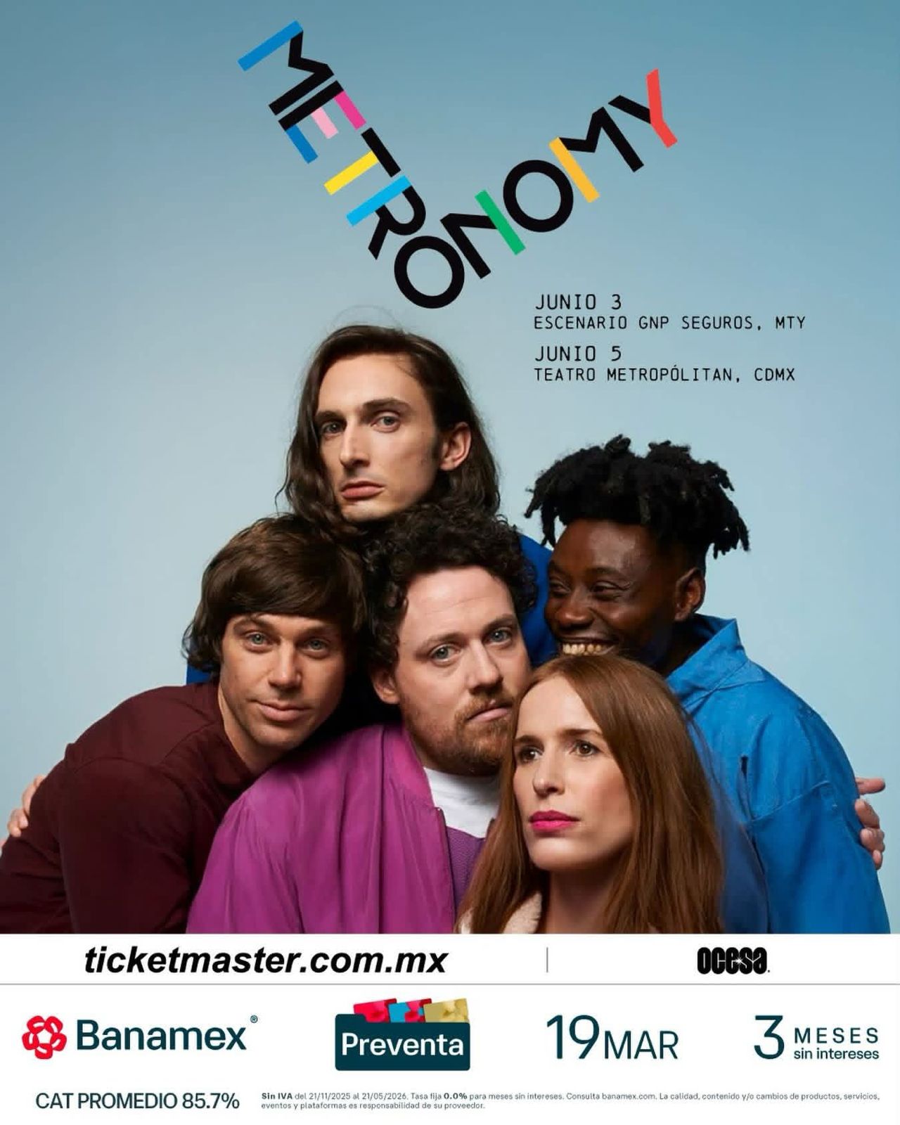 Metronomy en Escenario GNP Seguros