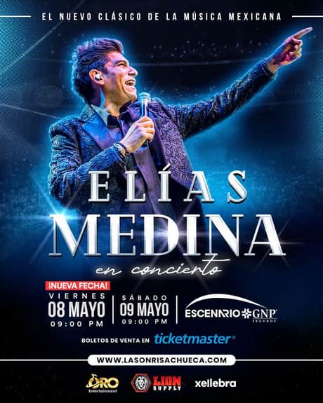 Concierto Elías Medina en Monterrey