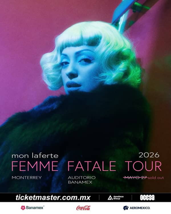 Concierto Mon Laferte en Monterrey