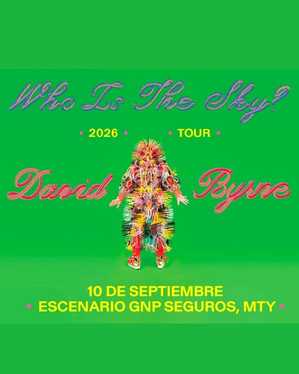 Concierto David Byrne en Monterrey