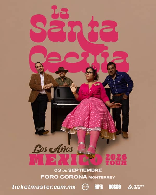 Concierto La Santa Cecilia en Monterrey