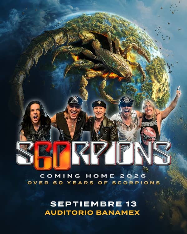 Concierto Scorpions en Monterrey