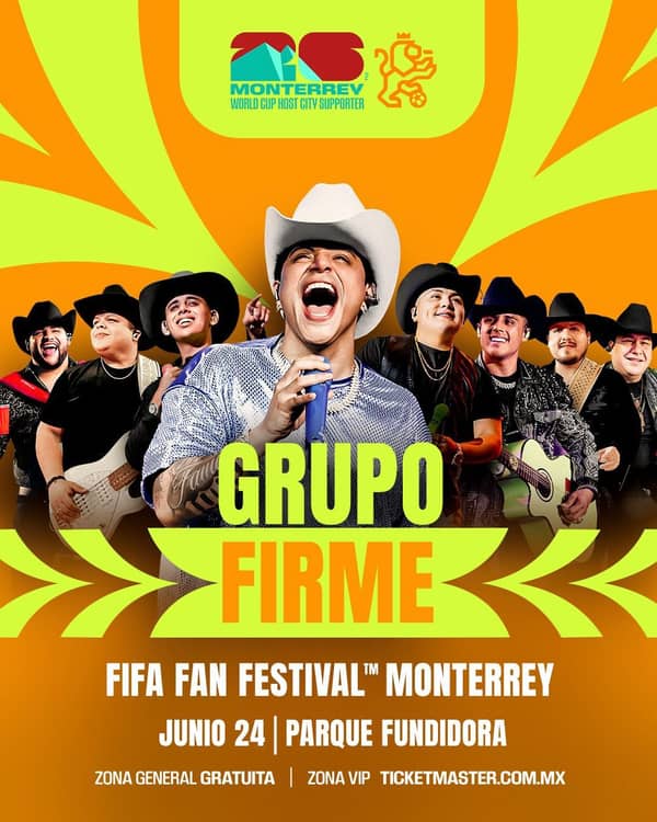 Concierto Grupo Firme en Monterrey