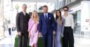 David Beckham recibió una emotiva estrella en el Paseo de la Fama de Hollywood rodeado de su familia y amigos.