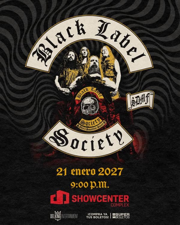Concierto Black Label Society en Monterrey