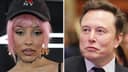 La cantante Doja Cat comparó a Elon Musk con un Ewok mientras expresaba su descontento en X.