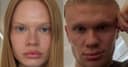 La modelo rusa Anastasia Kostromitina sorprende por su parecido con Erling Haaland y su hermana.