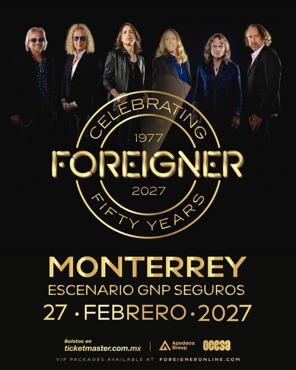 Concierto Foreigner en Monterrey