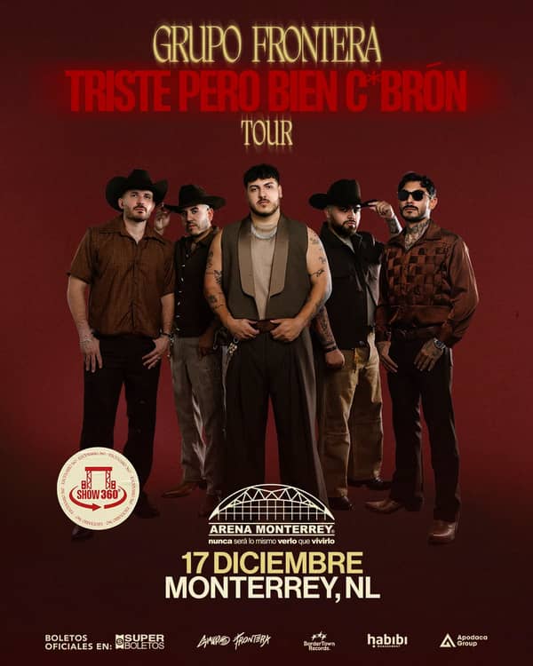 Concierto Grupo Frontera en Monterrey