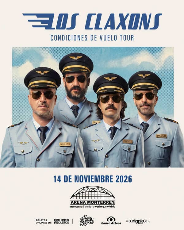 Concierto Los Claxons en Monterrey