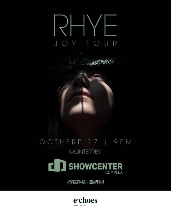 Concierto Rhye en Monterrey