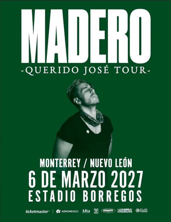 Concierto José Madero en Monterrey