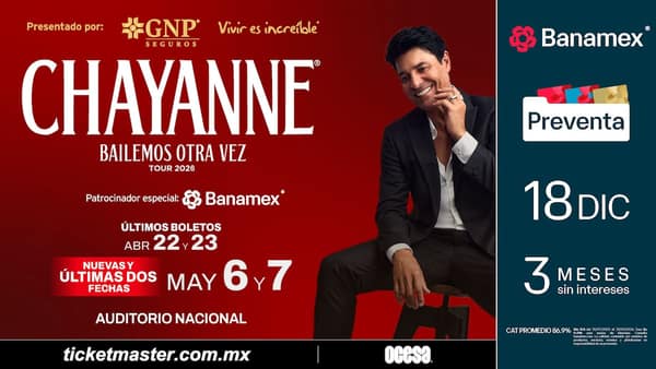 Descubre todo lo que necesitas saber sobre los cuatro conciertos de Chayanne en la Ciudad de México.