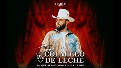Confirman concierto de Carín León en Monterrey