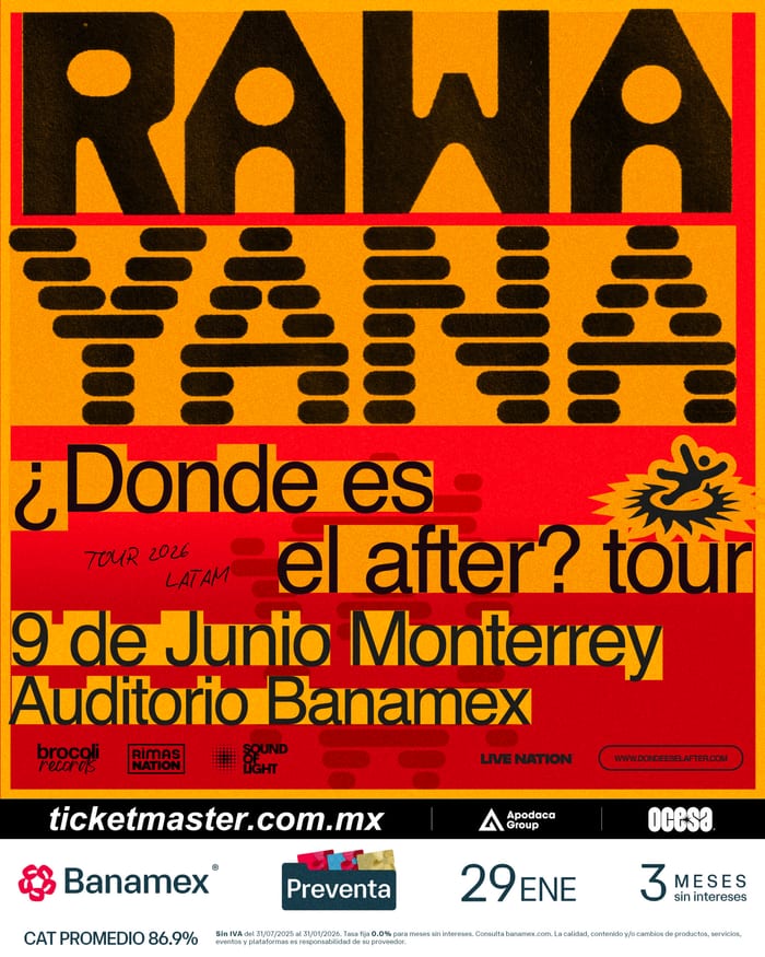 Concierto Rawayana en Monterrey