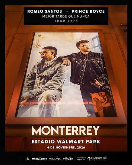 Concierto Romeo Santos & Prince Royce en Monterrey
