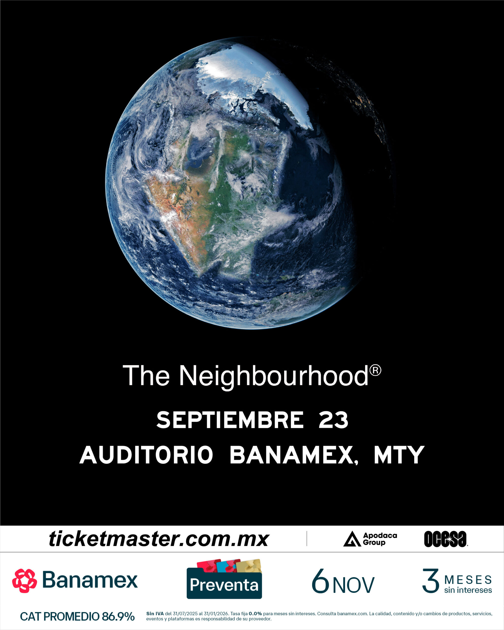 Concierto The Neighbourhood en Monterrey