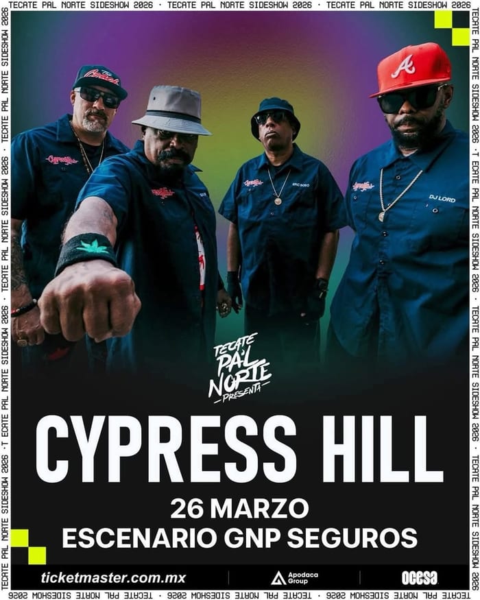 Concierto Cypress Hill en Monterrey