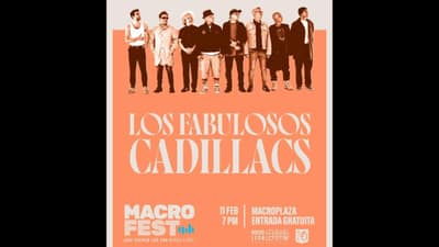 Los Fabulosos Cadillacs estarán en la Macroplaza de Monterrey