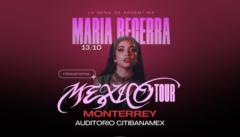 maria becerra en monterrey