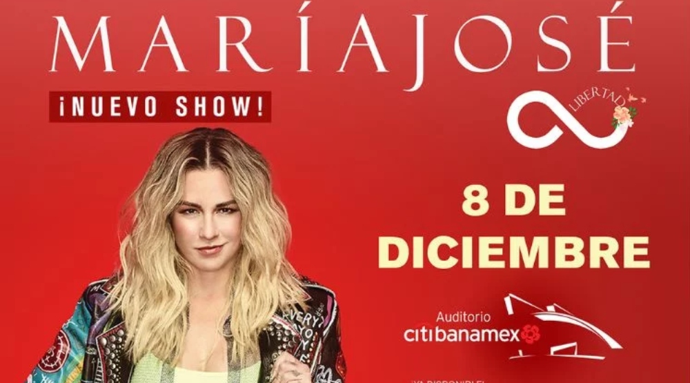 María José en Monterrey, se viene una gran fiesta musical