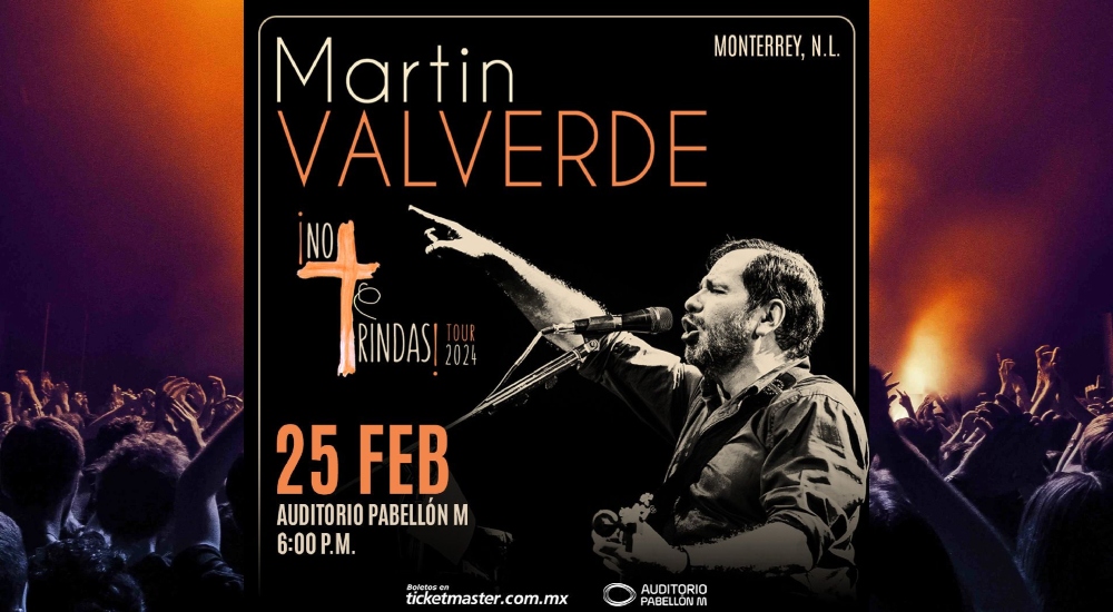 Martín Valverde traerá su mensaje a Monterrey