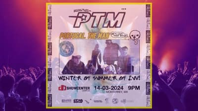 ¡Yeaaah! ¡Listos para el concierto de Portugal. The Man en Monterrey!